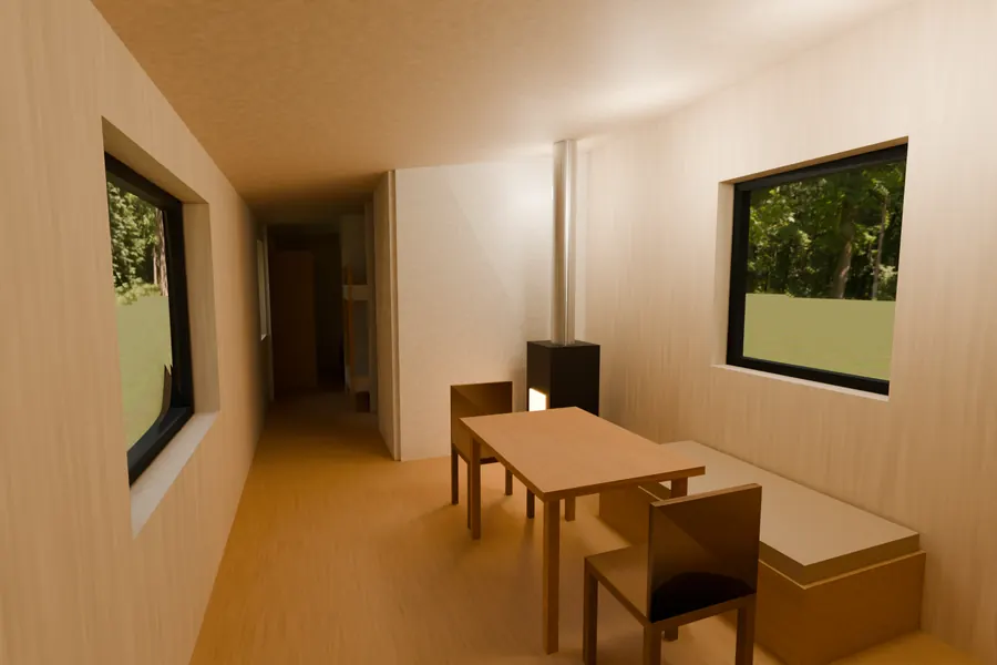 HT-07 Tafel: inside, CAD render