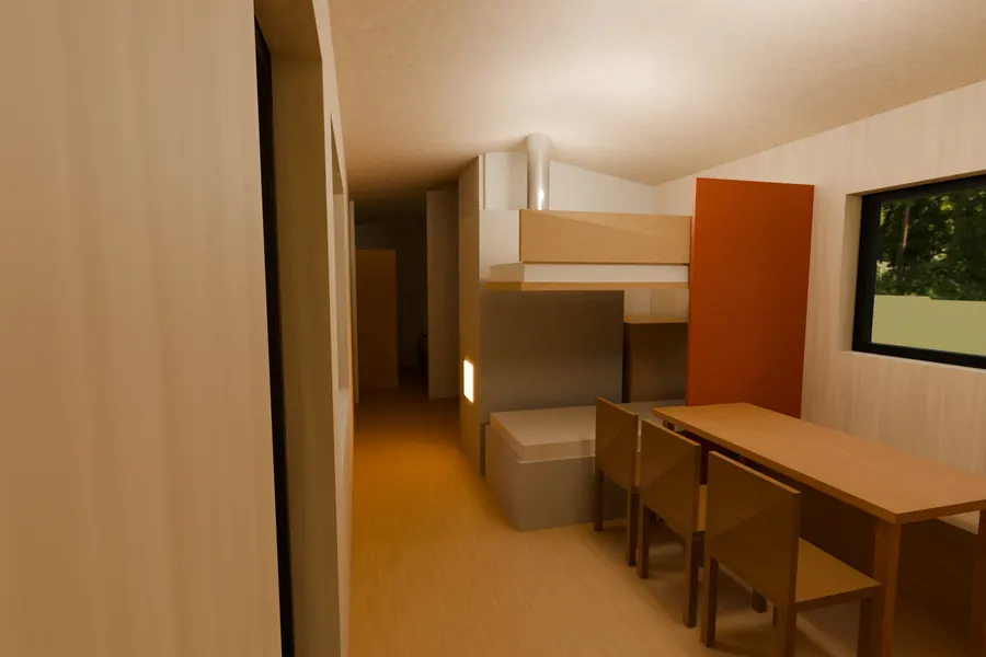 HT-08 Haard: inside, CAD render